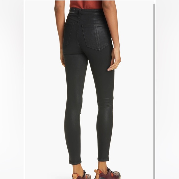 Rag and Bone Nina High Waist Coated Ankle Skinny Jeans - Picture 2 of 7